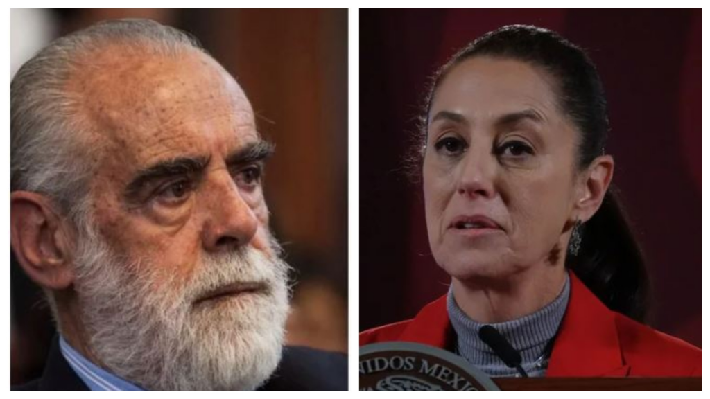 Claudia Sheinbaum desata choque con Diego Fernández de Cevallos tras llamarlo “creación de Salinas”