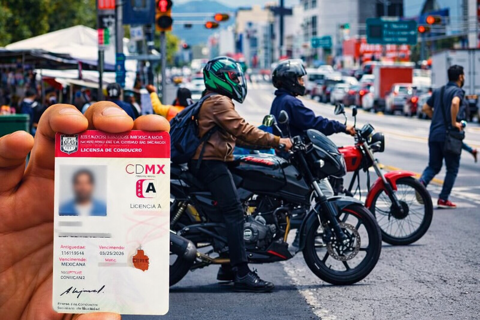 licencia moto CDMX