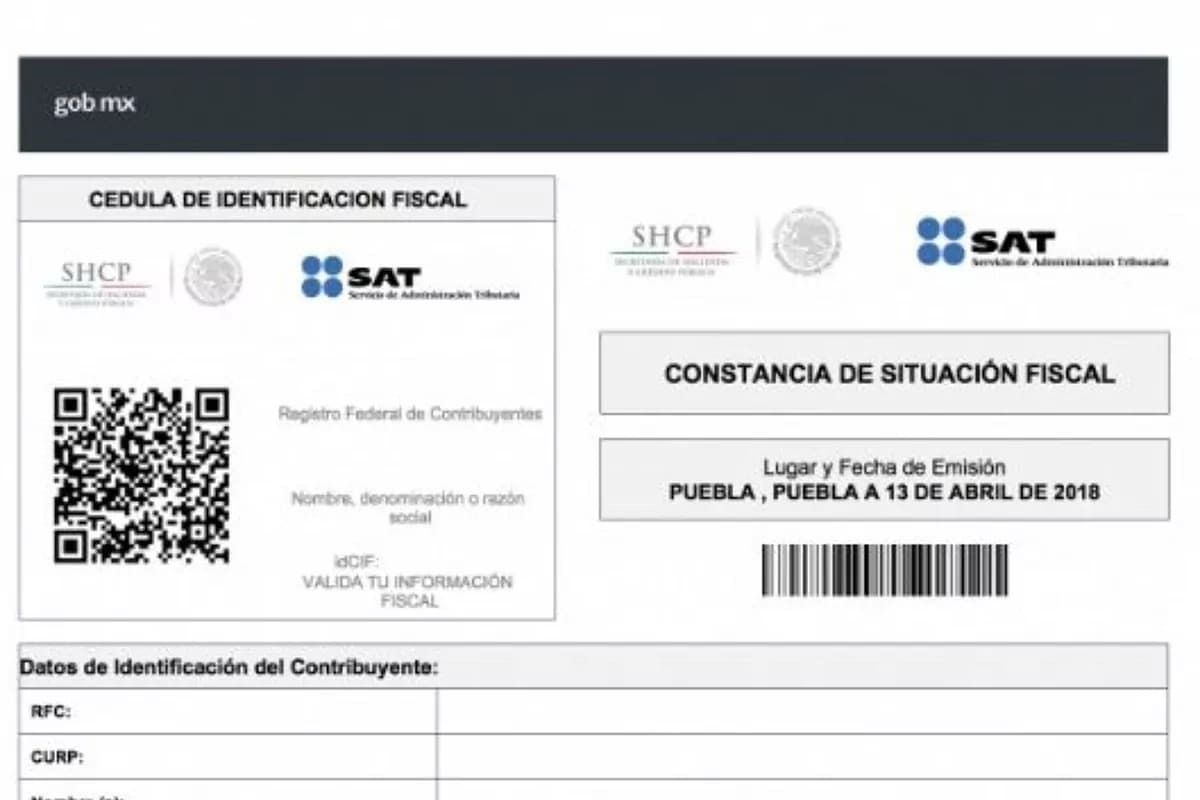 Cédula de Identificación Fiscal: Dónde descargarla y trámites que la requieren