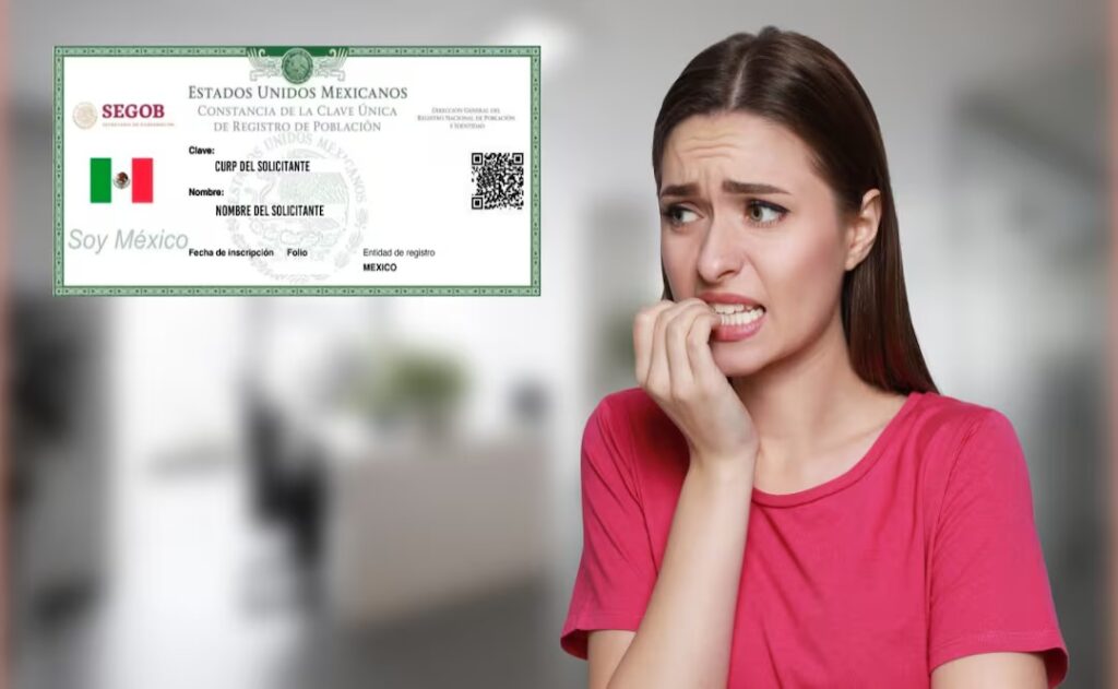 Error ortográfico en tu CURP que te impedirá titularte o jubilarte