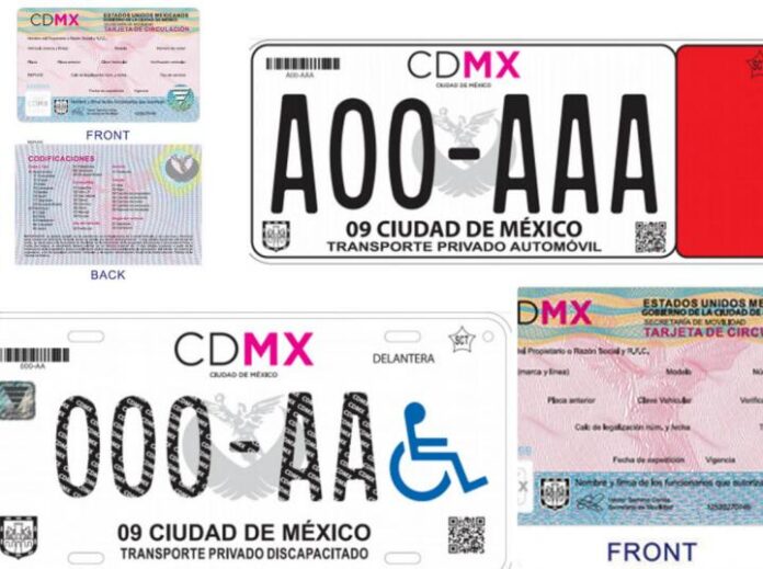Placas y tarjeta de circulación: cómo tramitarlas en 2026