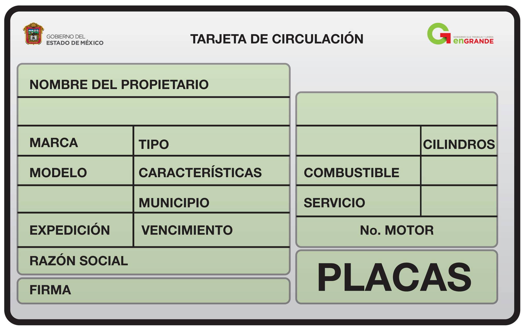 Placas y tarjeta de circulación: cómo tramitarlas en 2026
