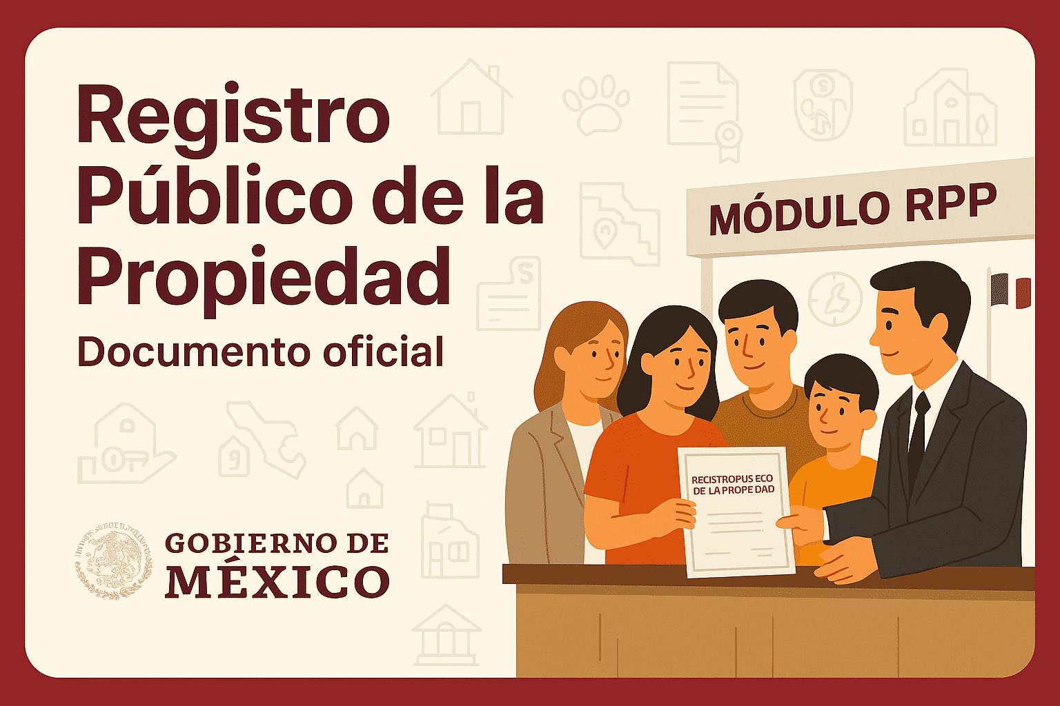 Cómo registrar una propiedad