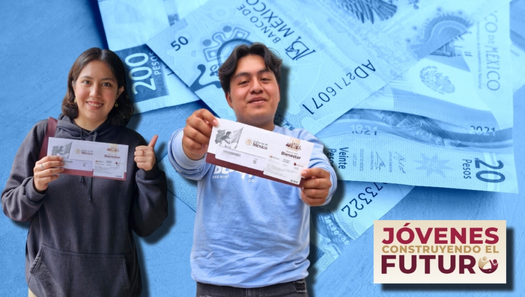 Jóvenes reciben más de 9 mil pesos al mes con este programa en 2026