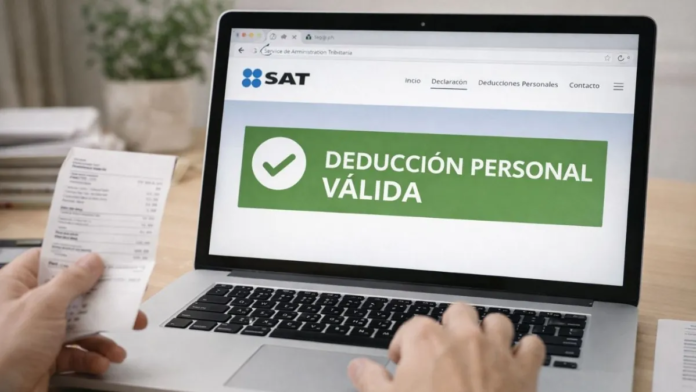 deducciones personales SAT 2026