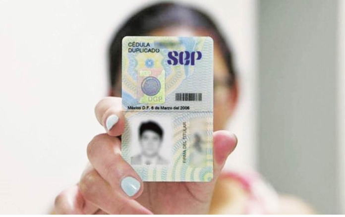 Cédula profesional electrónica