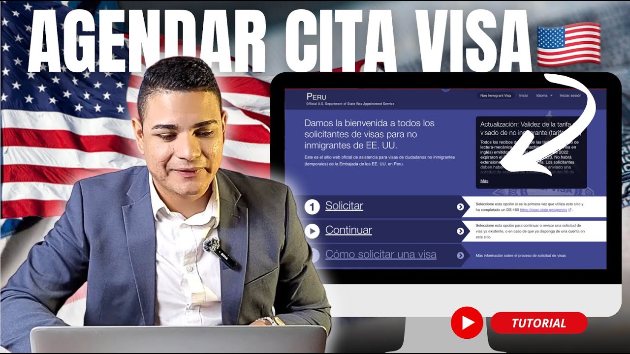 Visa americana- cómo agendar cita CAS sin coyotes