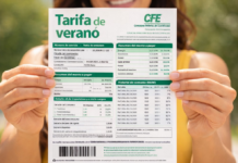 Tarifa 1F de CFE reduce recibos de luz en zonas de calor extremo tarifa 1F de CFE