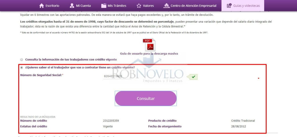 Cómo consultar tu historial crediticio del Infonavit en 2026: guía completa