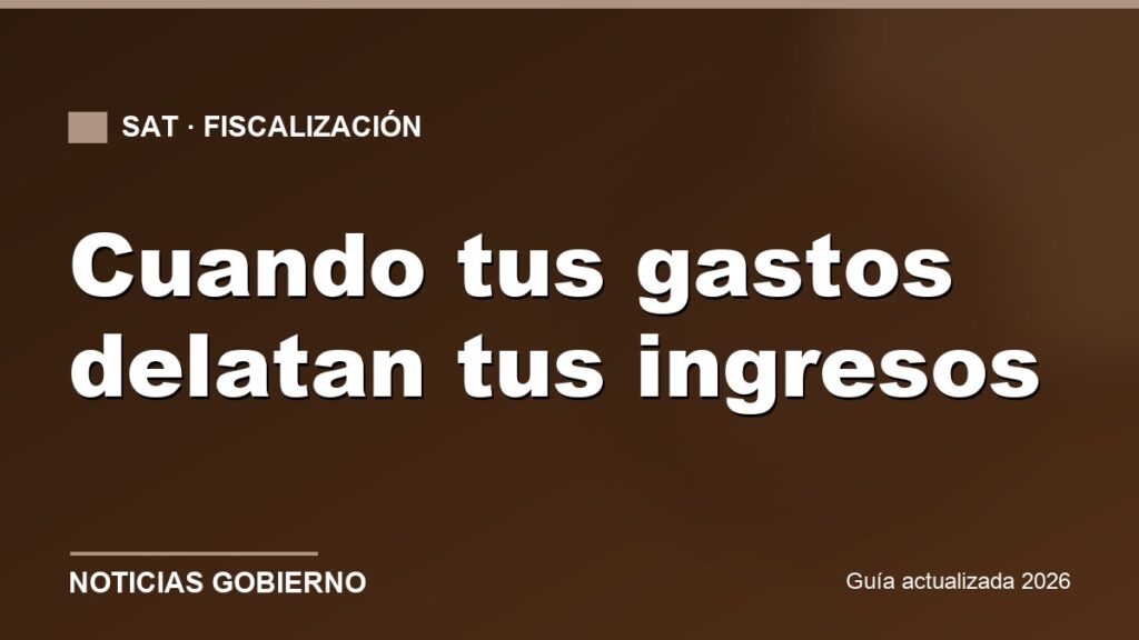 Discrepancia fiscal: la razón por la que el SAT puede cobrarte por tus gastos