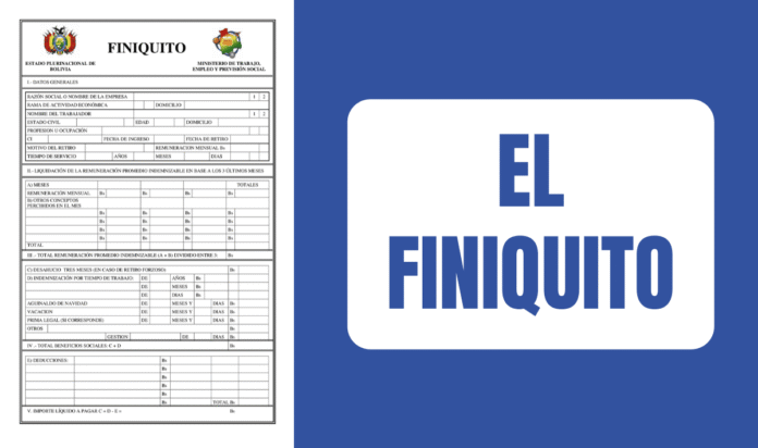 finiquito vs liquidación
