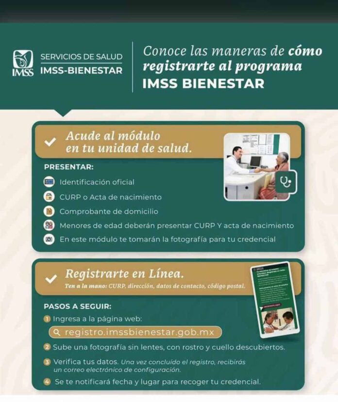 imss bienestar registrarse 2026