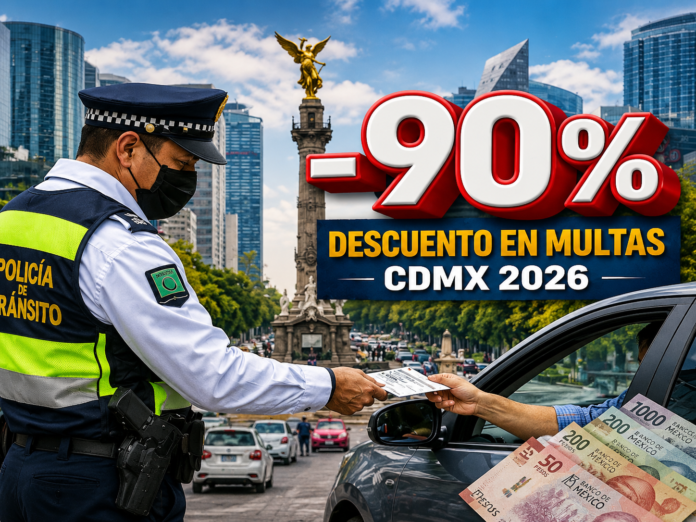multas de tránsito CDMX 2026
