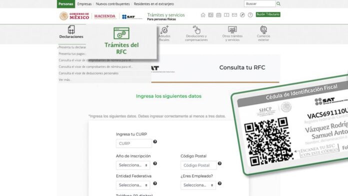 Cómo sacar tu RFC por internet paso a paso 2026