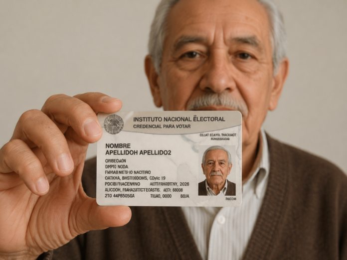 credencial INE adultos mayores