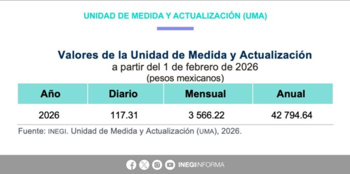 uma unidad medida actualizacion