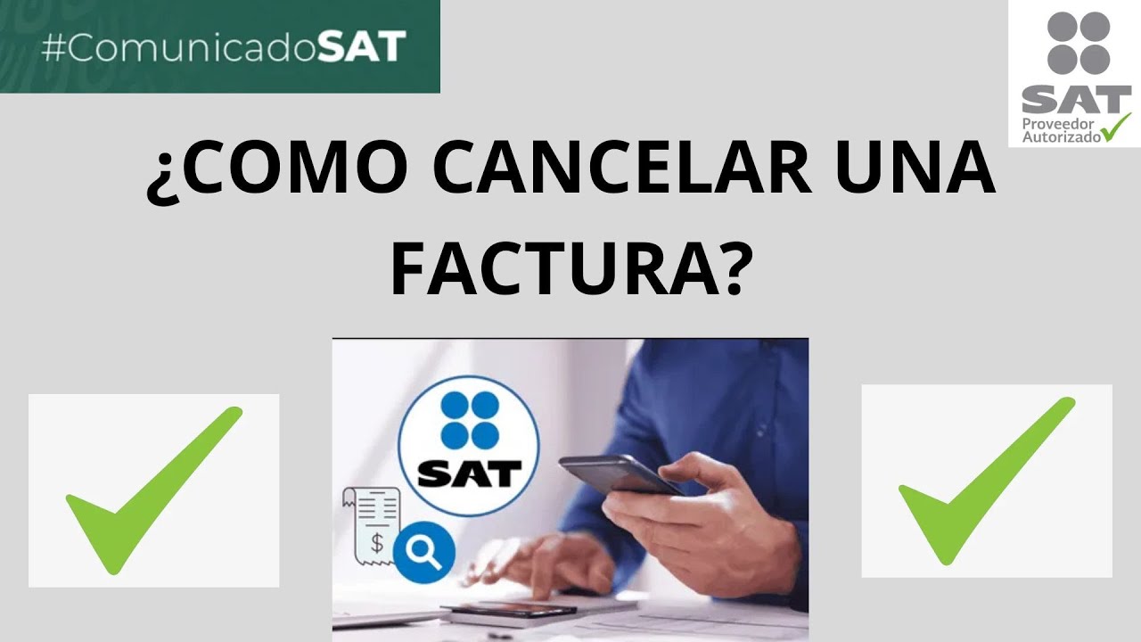 cancelar un CFDI