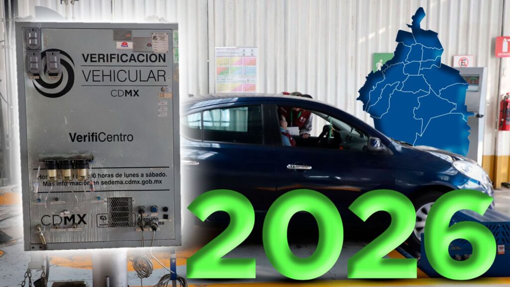 Verificación vehicular 2026: calendario por engomado (CDMX/Edomex)
