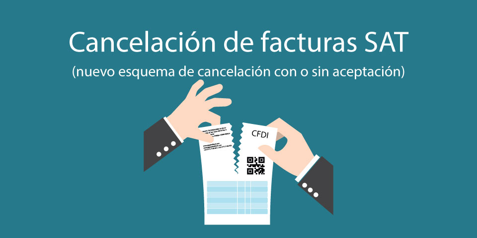 Cómo cancelar una factura en el SAT
