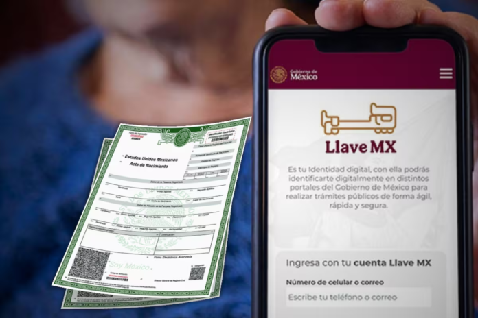 acta de nacimiento en línea