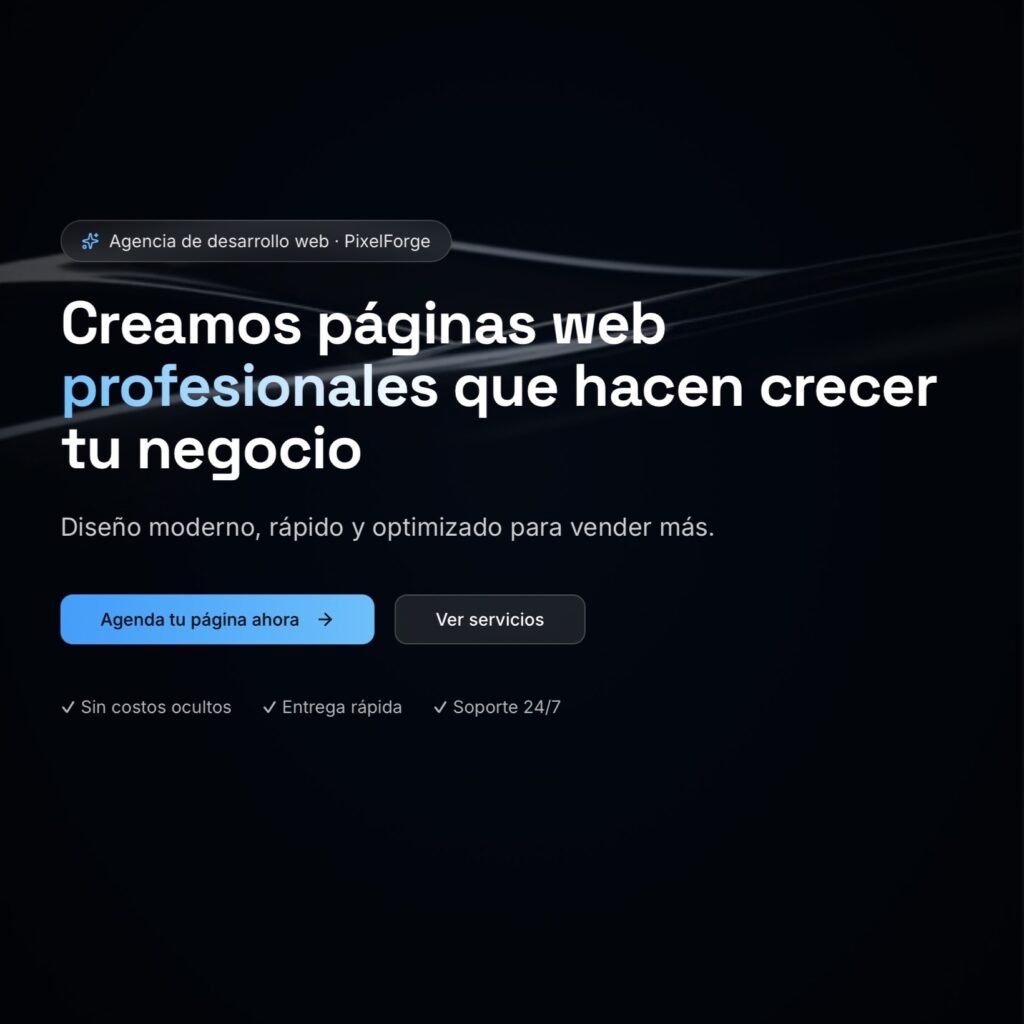 Agencia para sitio web