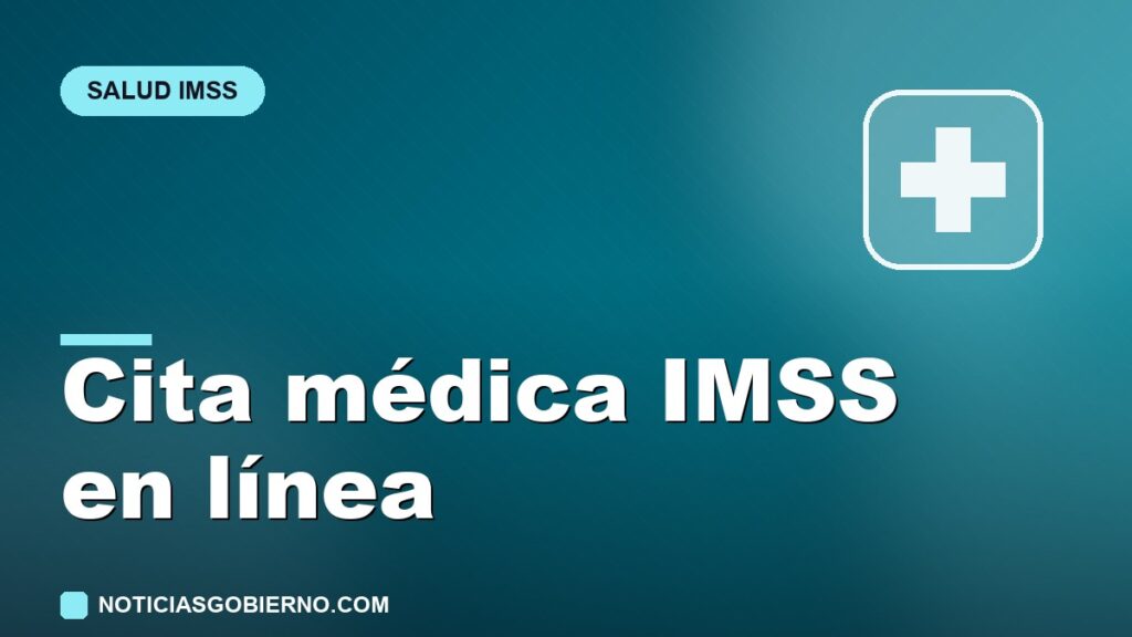 Cita médica IMSS en línea: paso a paso por la app