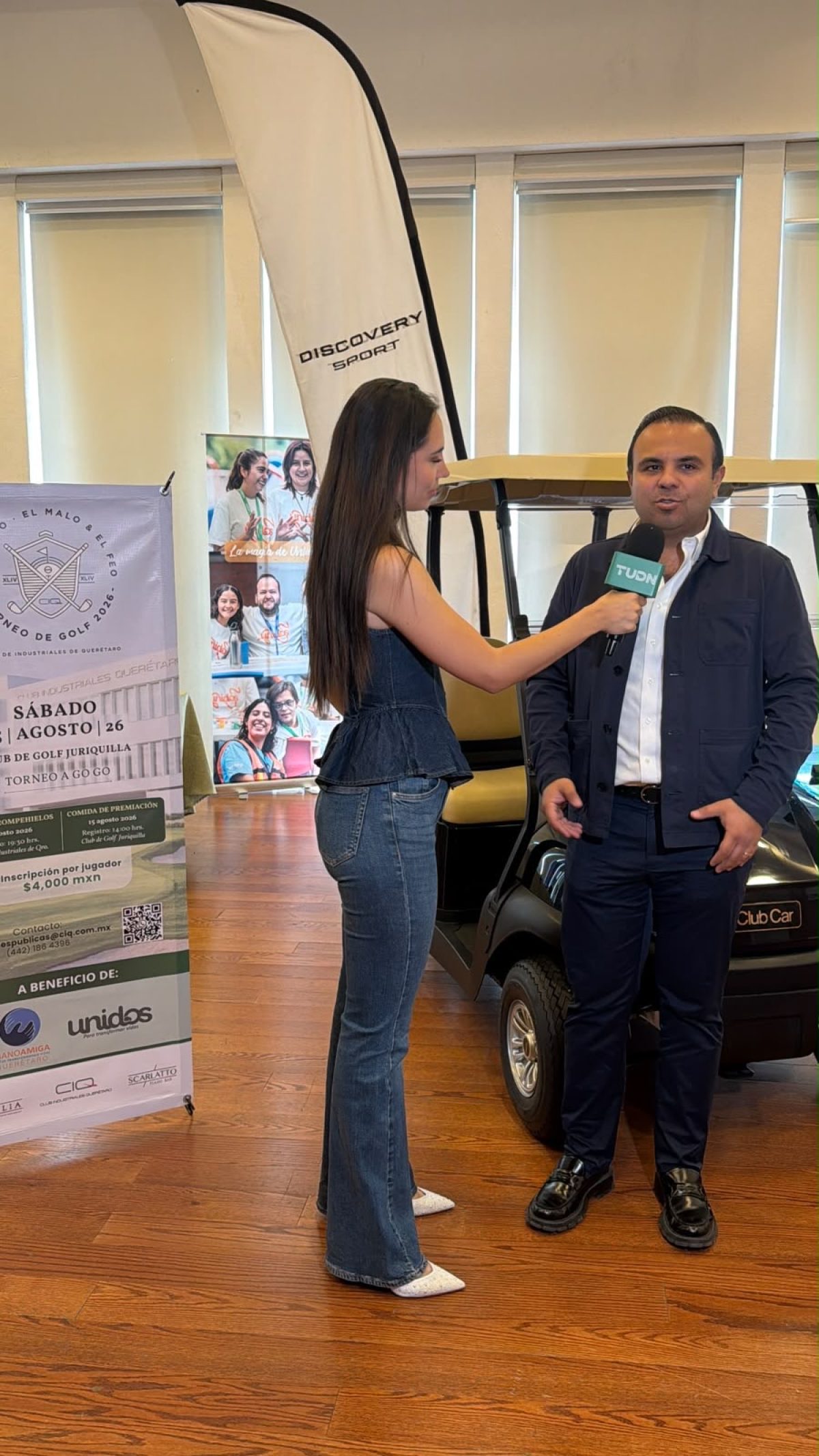 Alejandro Maccise Aguirre, presidente del Club de Industriales de Querétaro, habla sobre el impacto social del torneo