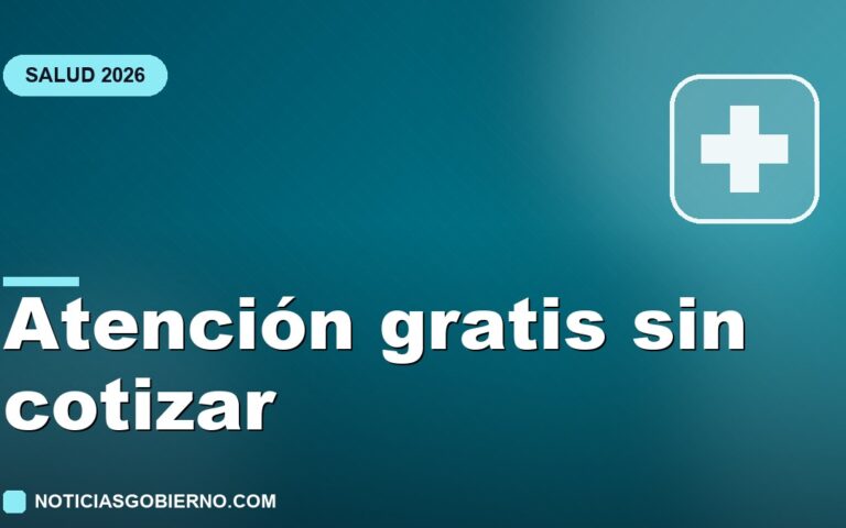 IMSS-Bienestar: cómo atenderte gratis aunque no cotices