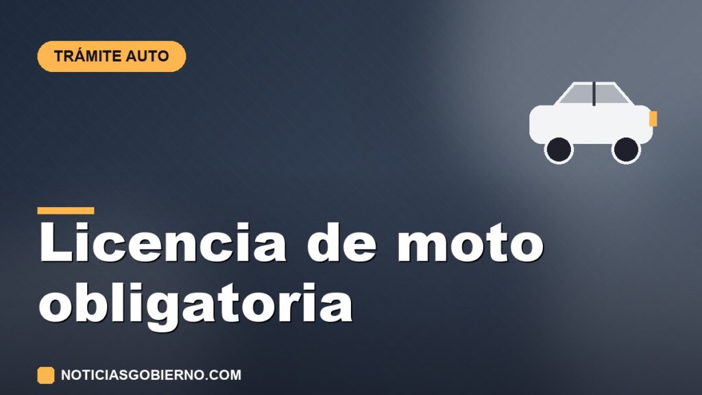 Licencia de motociclista: el trámite que ahora es obligatorio