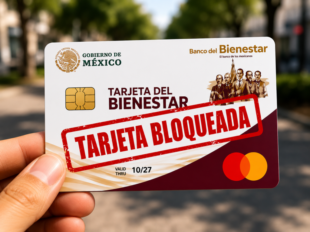 Tarjeta del Bienestar bloqueada por estas 4 causas más comunes