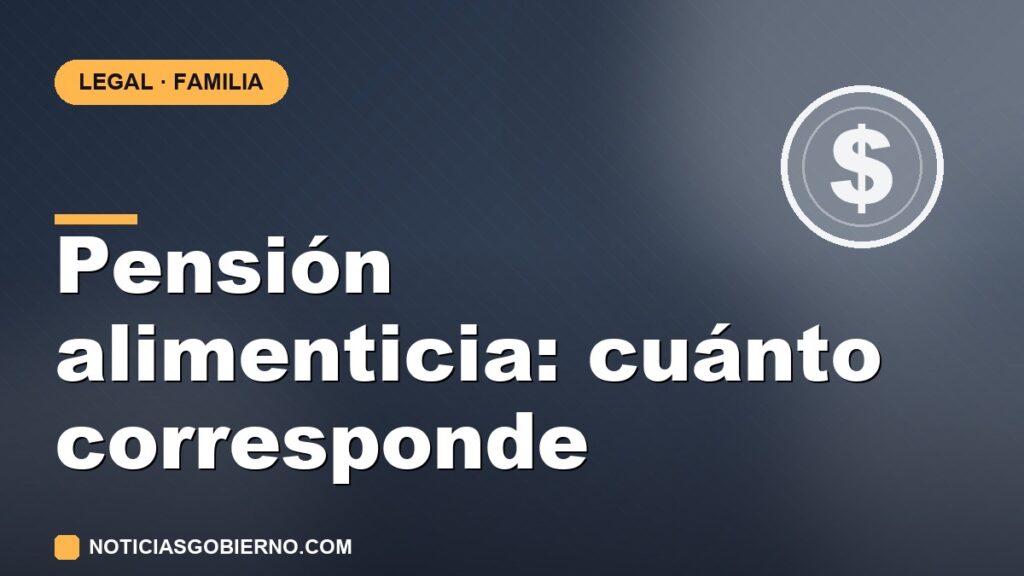 Pensión alimenticia 2026: porcentaje legal según el número de hijos