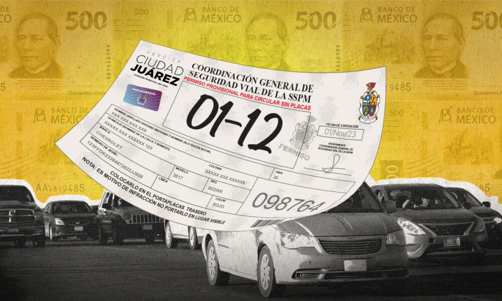 Permiso provisional sin placas permite circular legalmente en México