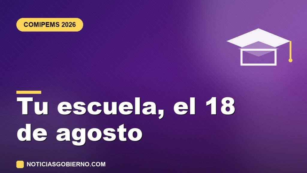 Resultados COMIPEMS 2026 (ahora ECOEMS): fecha oficial y cómo consultar tu escuela asignada