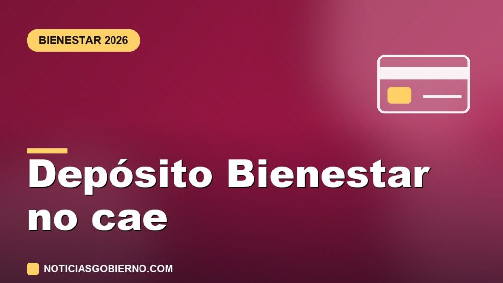 Tarjeta del Bienestar julio 2026: qué hacer si tu depósito no ha caído