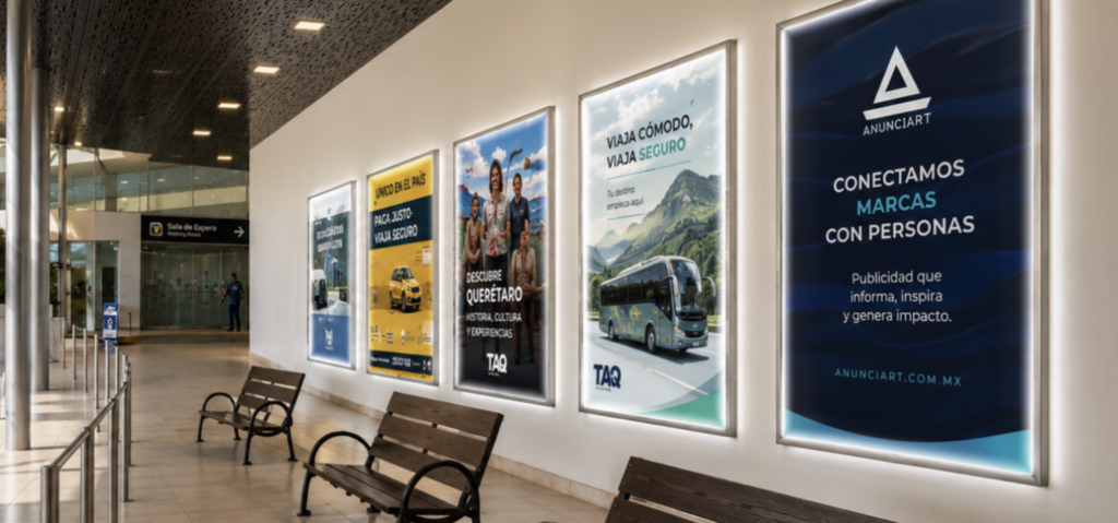 Publicidad en la Central de Autobuses de Querétaro: Potencia tu marca con Anunciart.com