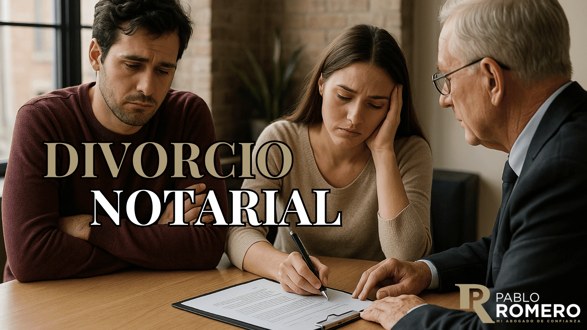 Qué es el divorcio ante notario
