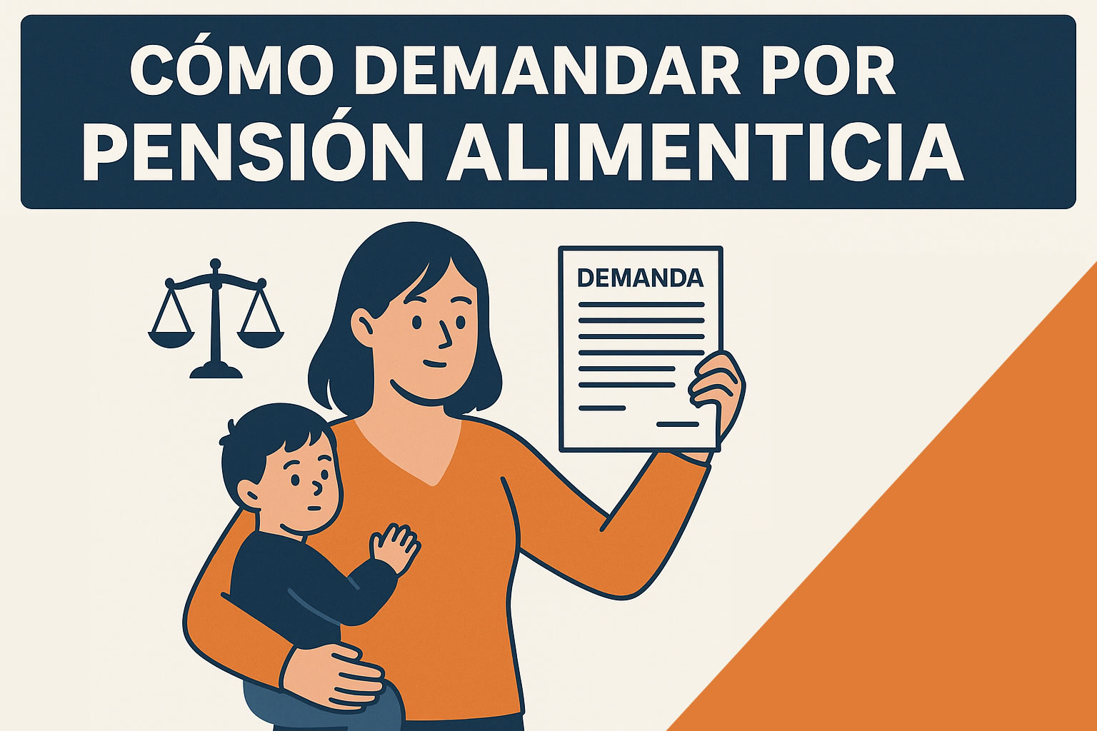 Trámites para la pensión alimenticia
