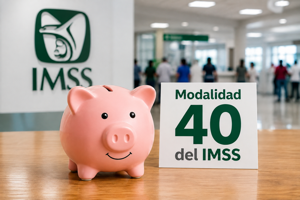 Modalidad 40 IMSS 2026 sube de precio y esto es lo que ahora tendrás que pagar