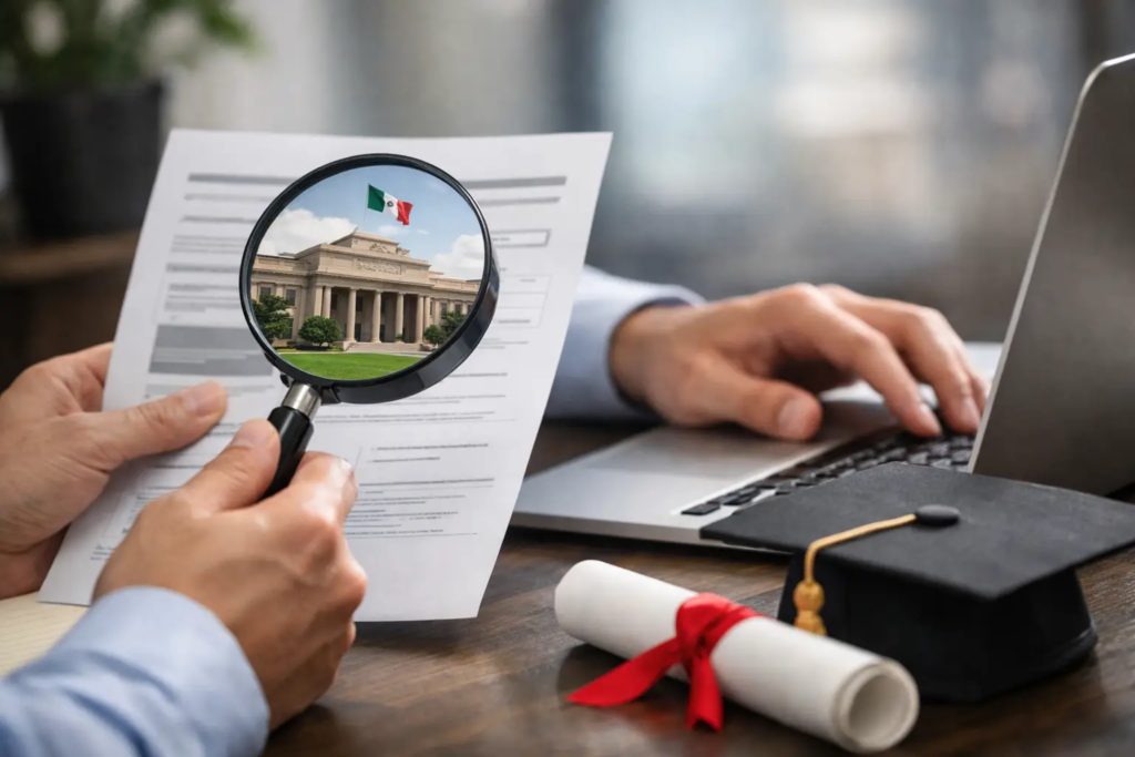 Cómo verificar el RVOE de una universidad antes de inscribirte