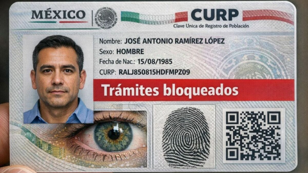 CURP: ¿Cómo bloquearla por robo de identidad en 2026?
