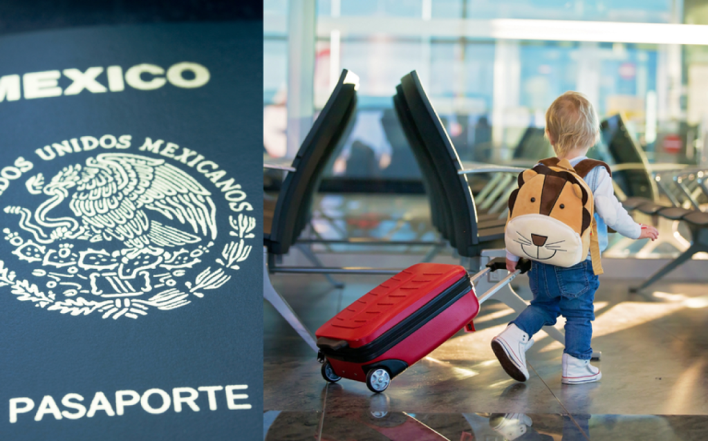 Pasaporte mexicano para bebés y menores de edad: requisitos y citas 2026