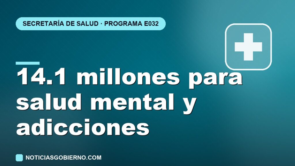 14.1 millones para salud mental y adicciones en Veracruz, Yucatán y Zacatecas: qué financian y dónde pedir ayuda gratis