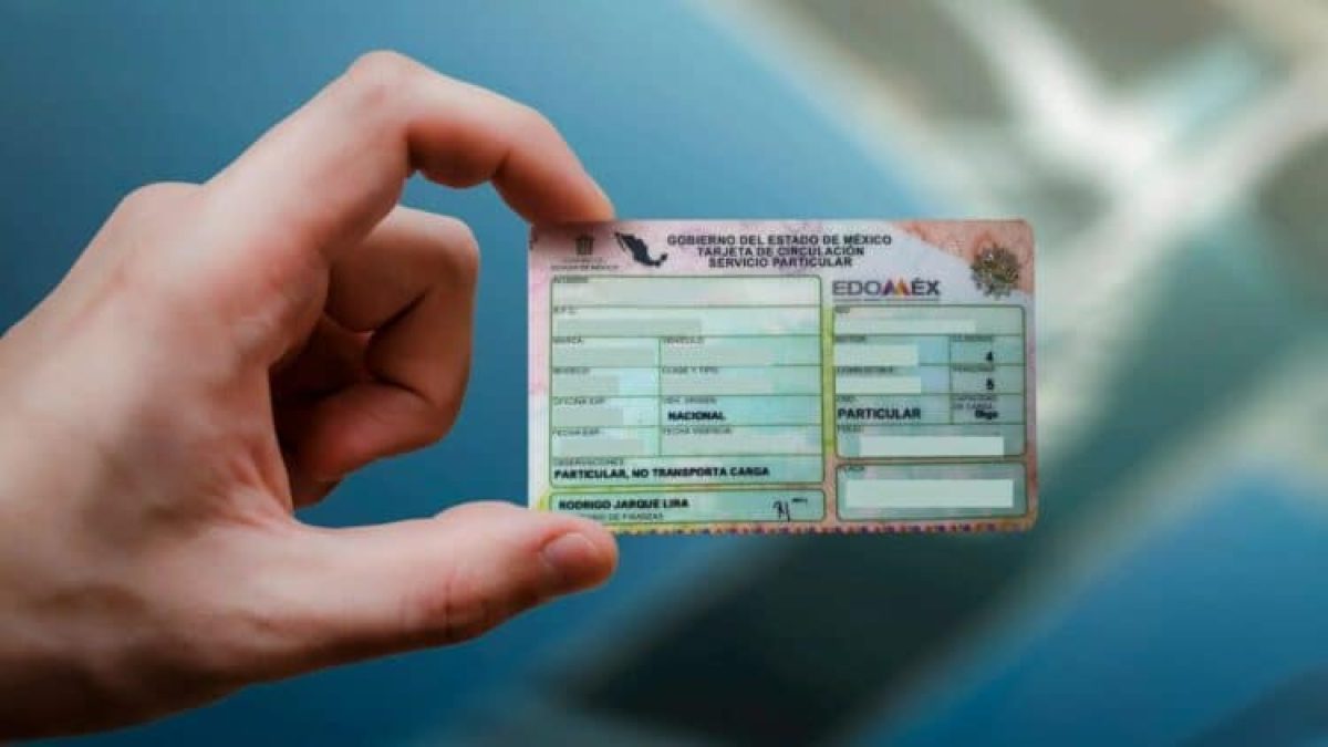 Robo de placa o tarjeta de circulación
