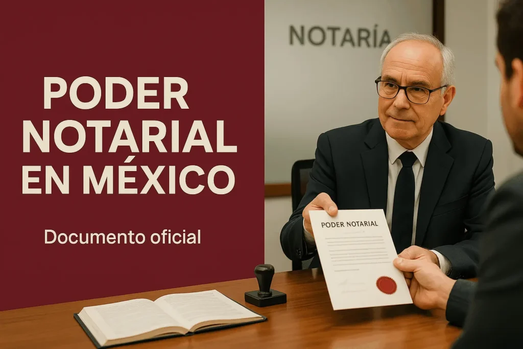 Poder notarial en México: tipos, costo y cuándo necesitas cada uno