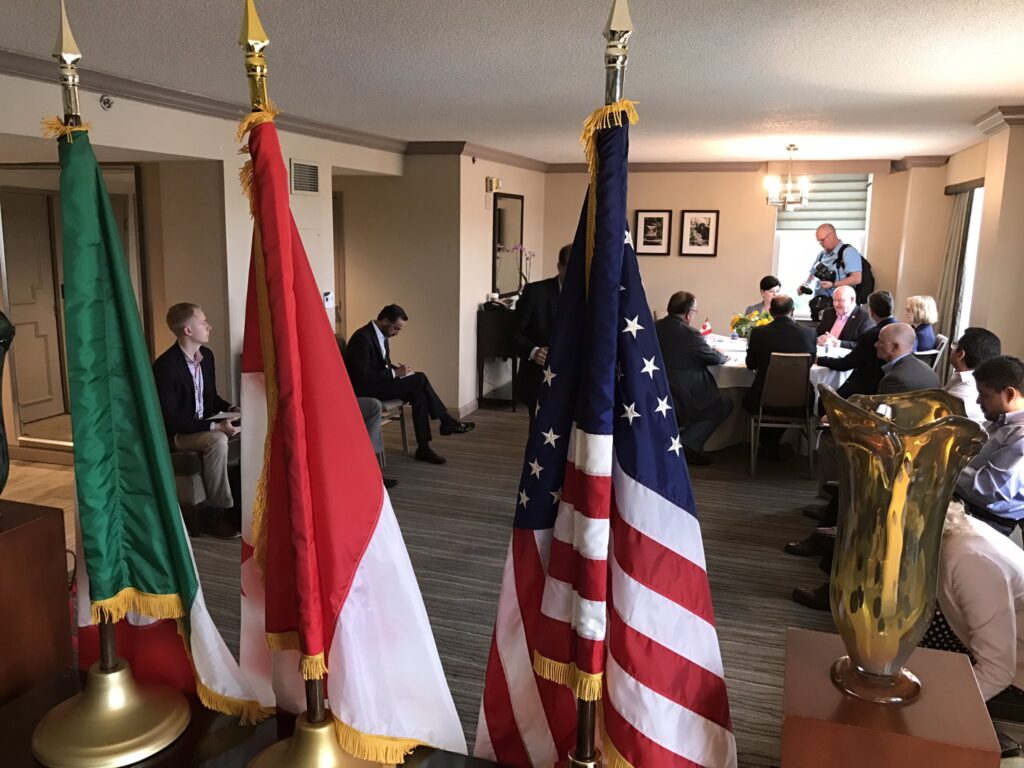 Embajadores de México, EU y Canadá dialogan sobre seguridad