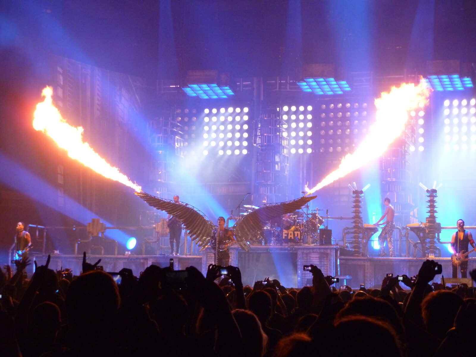 Rammstein en concierto en el Madison Square Garden