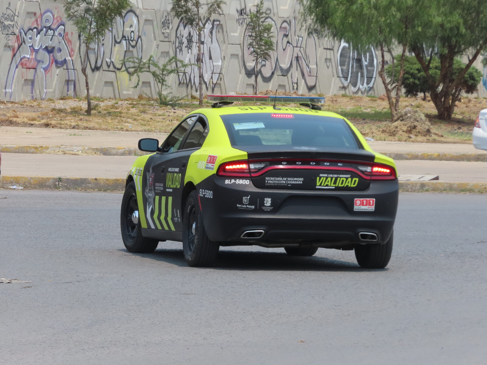 Vehículo de la Secretaría de Seguridad y Protección Ciudadana (SSPC) de México
