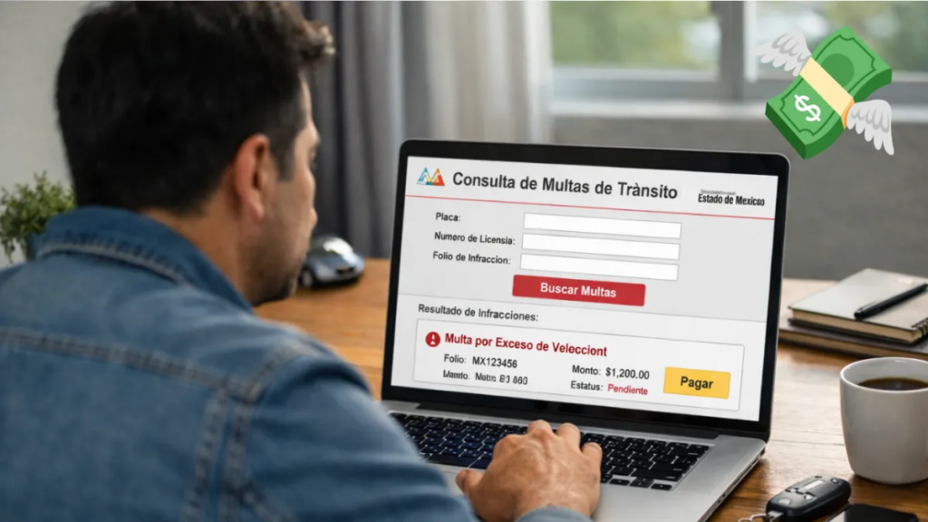 Multas de tránsito en el Estado de México ya se pueden pagar en línea