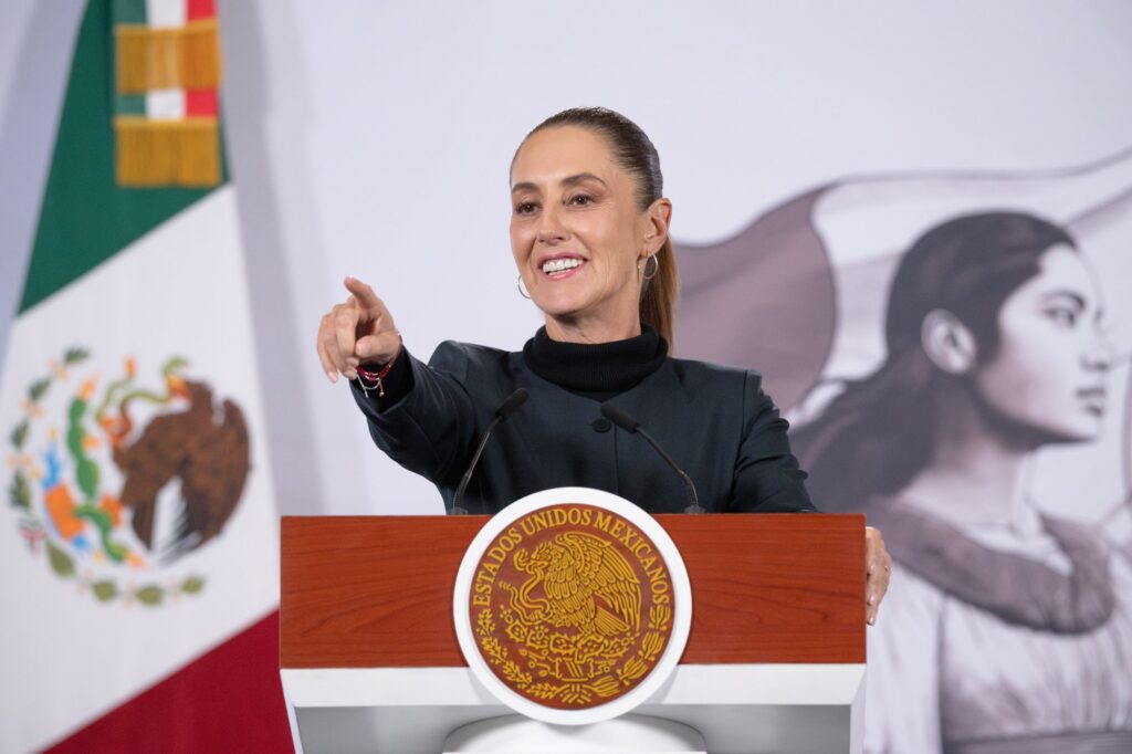 Sheinbaum se burla de la reunión de Fox con Alito Moreno