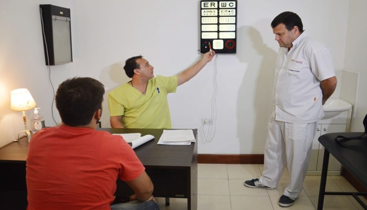 examen de aptitud física y mental